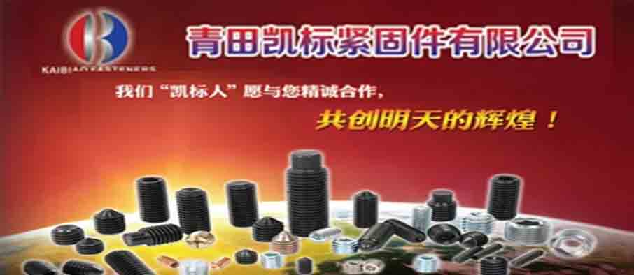 青田凯标紧固件有限公司